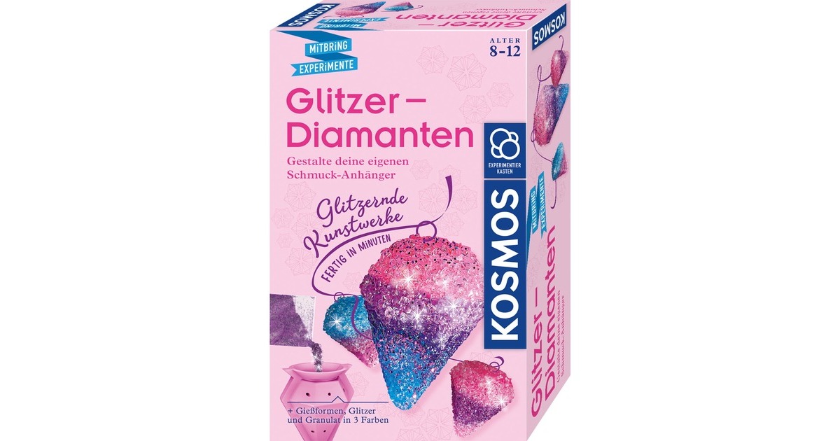 KOSMOS Glitzer-Diamanten, Experimentierkasten