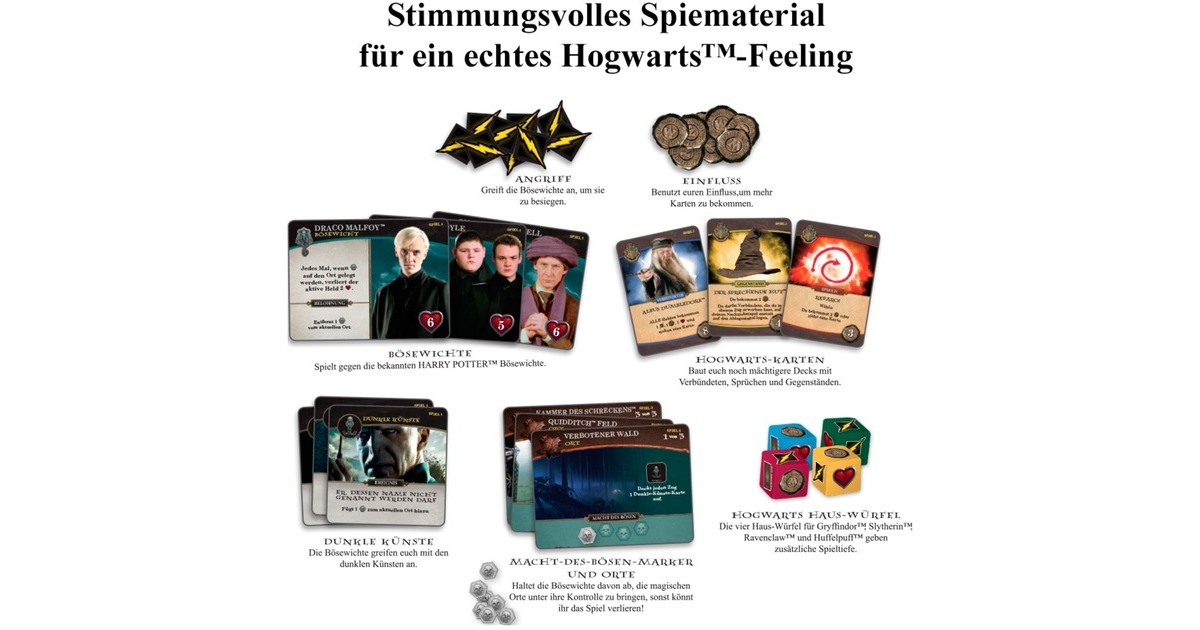 KOSMOS Harry Potter - Kampf um Hogwarts, Brettspiel