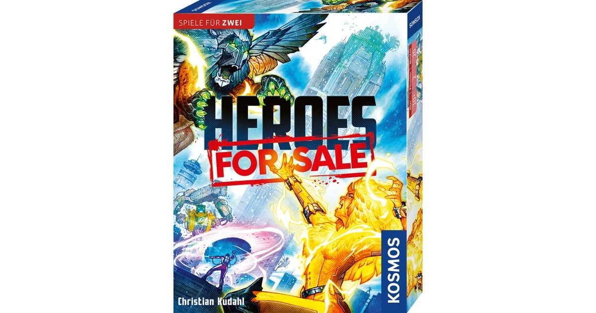 KOSMOS Heroes for sale, Kartenspiel