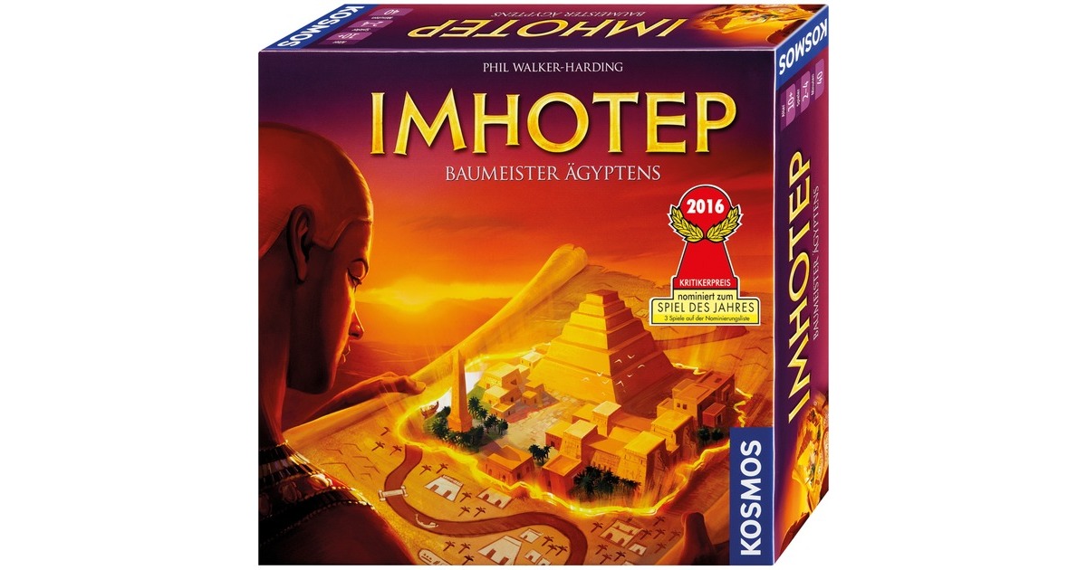 KOSMOS Imhotep, Brettspiel