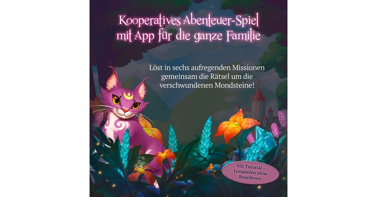 KOSMOS Kids Chronicles - Die Suche nach den Mondsteinen, Brettspiel