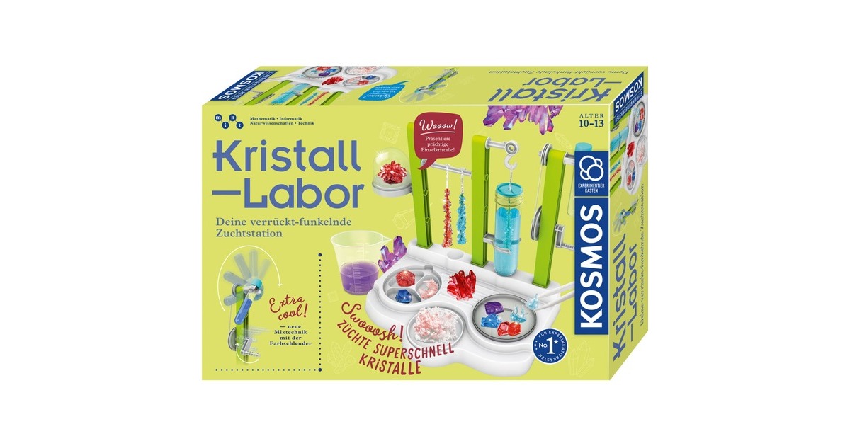 KOSMOS Kristall-Labor, Experimentierkasten