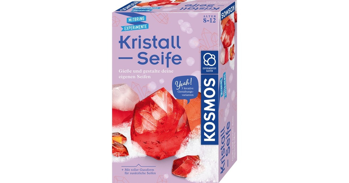 KOSMOS Kristall-Seife, Experimentierkasten