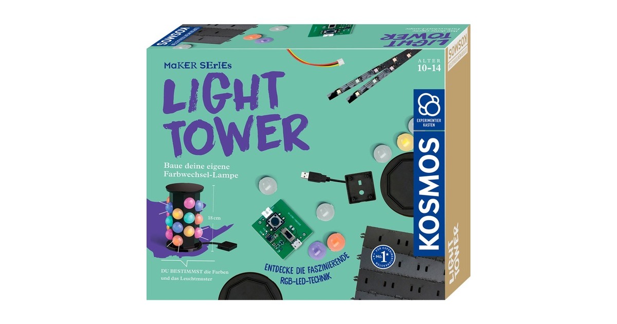 KOSMOS Light Tower, Experimentierkasten