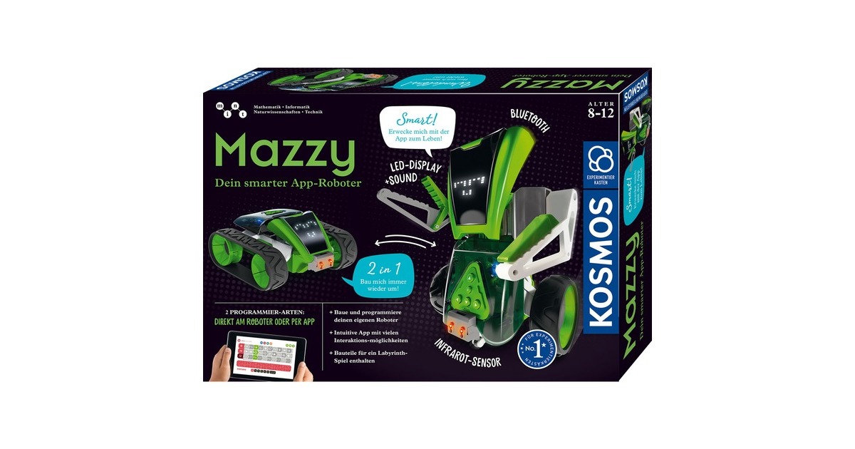 KOSMOS Mazzy, Experimentierkasten