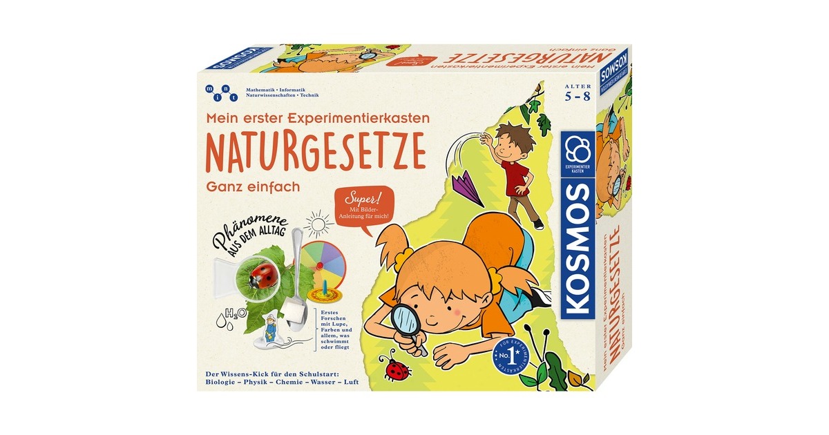 KOSMOS Mein erster Experimentierkasten Naturgesetze