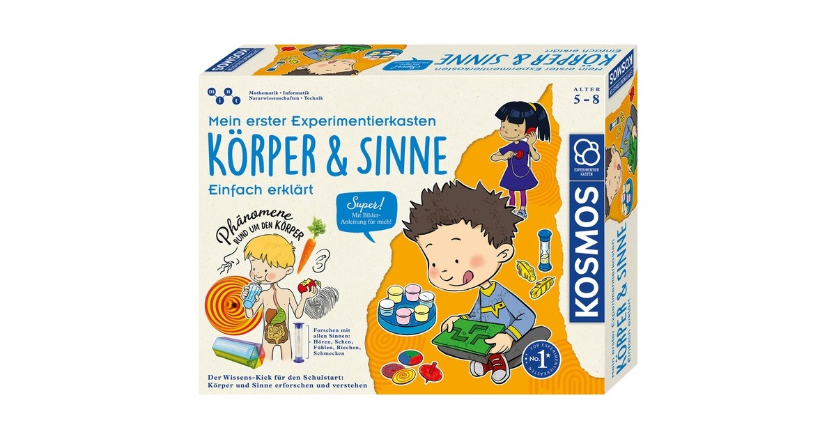 KOSMOS Mein erster Experimentierkasten - Körper & Sinne