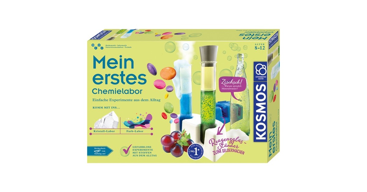 KOSMOS Mein erstes Chemielabor, Experimentierkasten