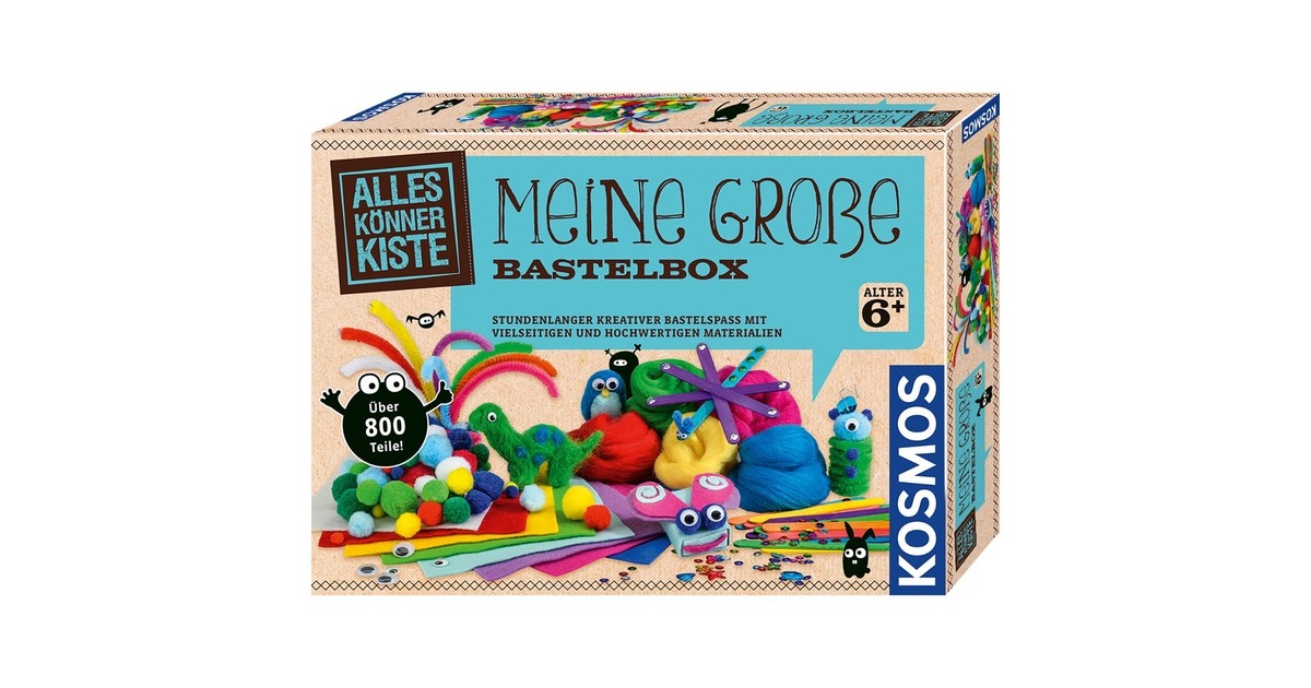 KOSMOS Meine große Bastelbox, Basteln