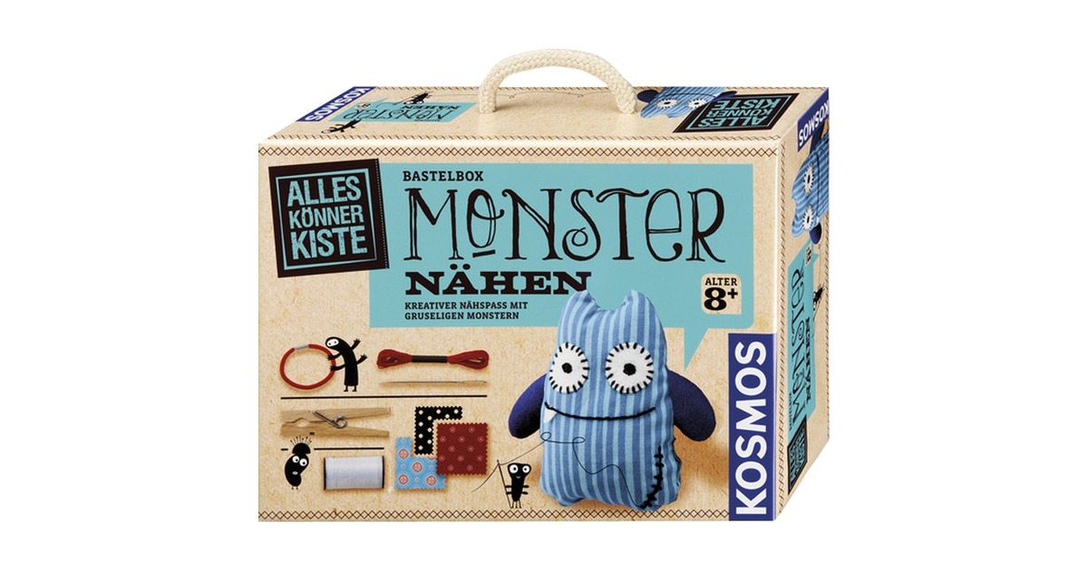 KOSMOS Monster nähen, Basteln