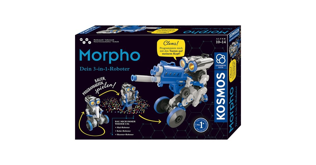 KOSMOS Morpho - Dein 3-in-1 Roboter