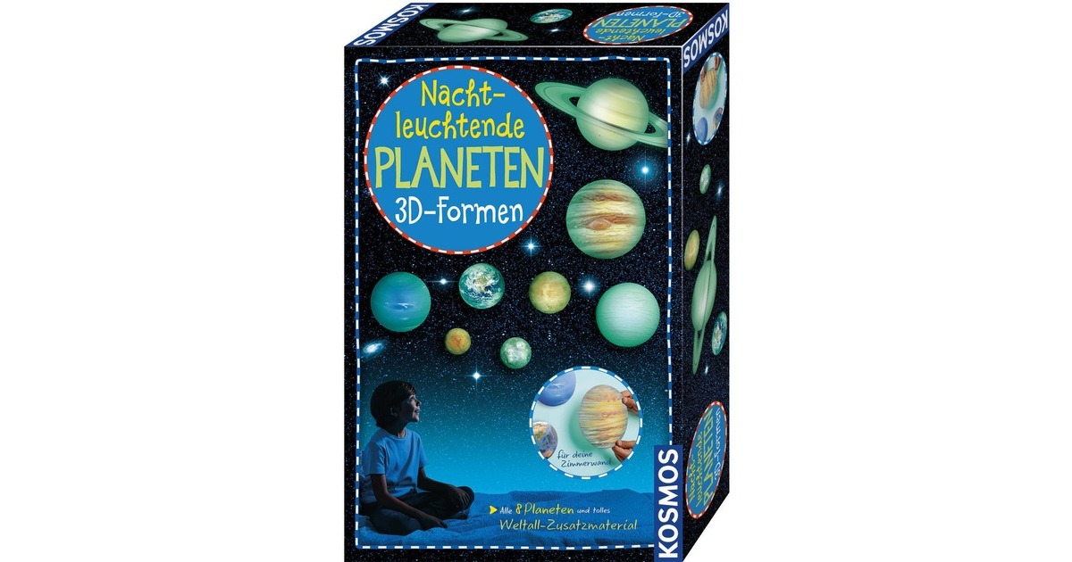 KOSMOS Nachtleuchtende Planeten, Experimentierkasten