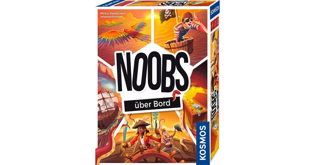 KOSMOS Noobs - Über Bord, Kartenspiel