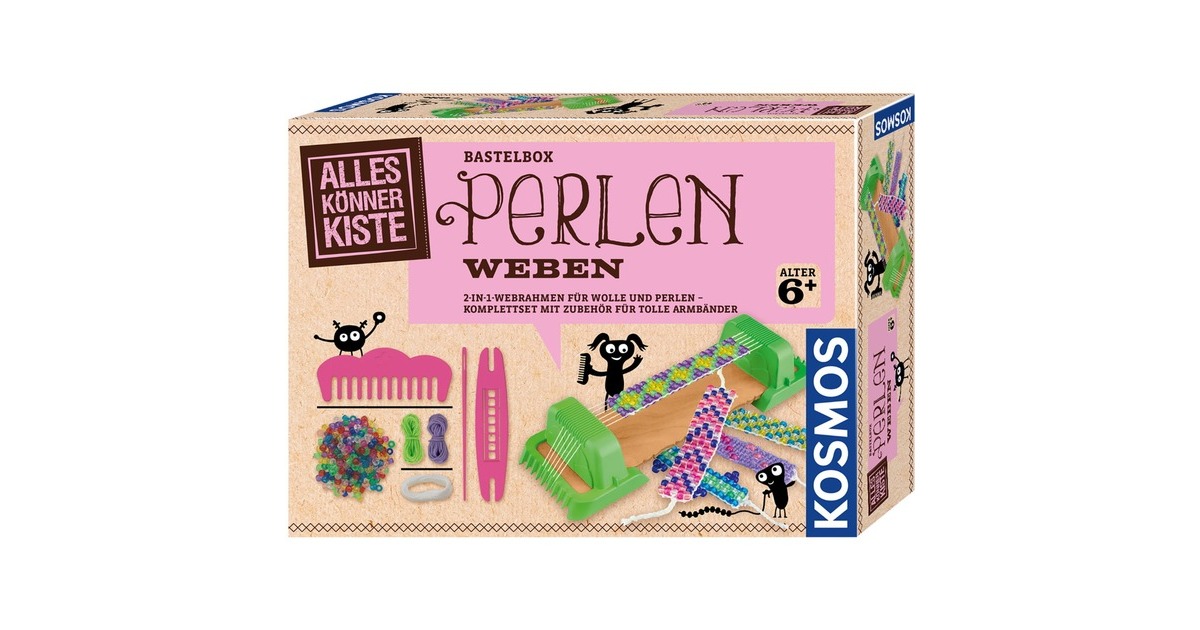 KOSMOS Perlen weben, Basteln