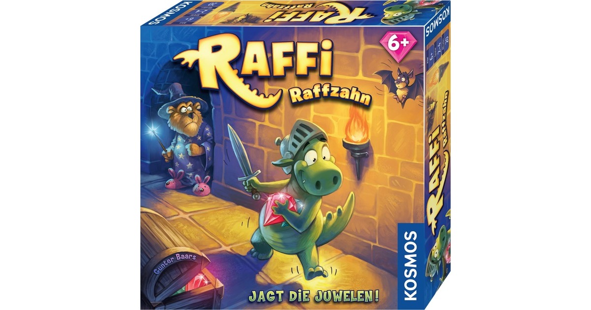 KOSMOS Raffi Raffzahn, Brettspiel