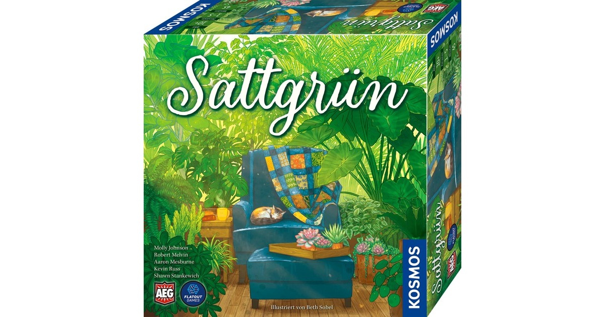 KOSMOS Sattgrün, Brettspiel
