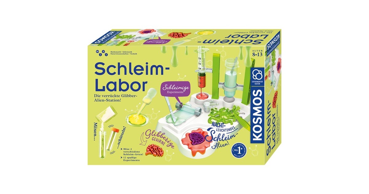 KOSMOS Schleim-Labor, Experimentierkasten