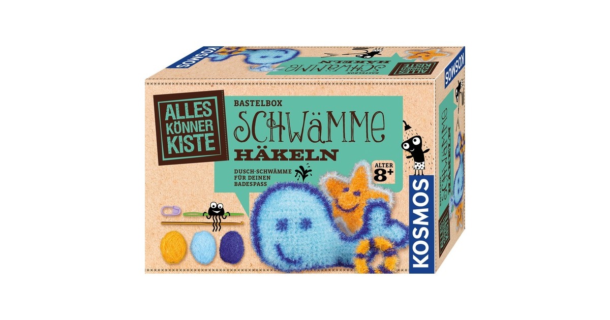 KOSMOS Schwämme häkeln, Basteln