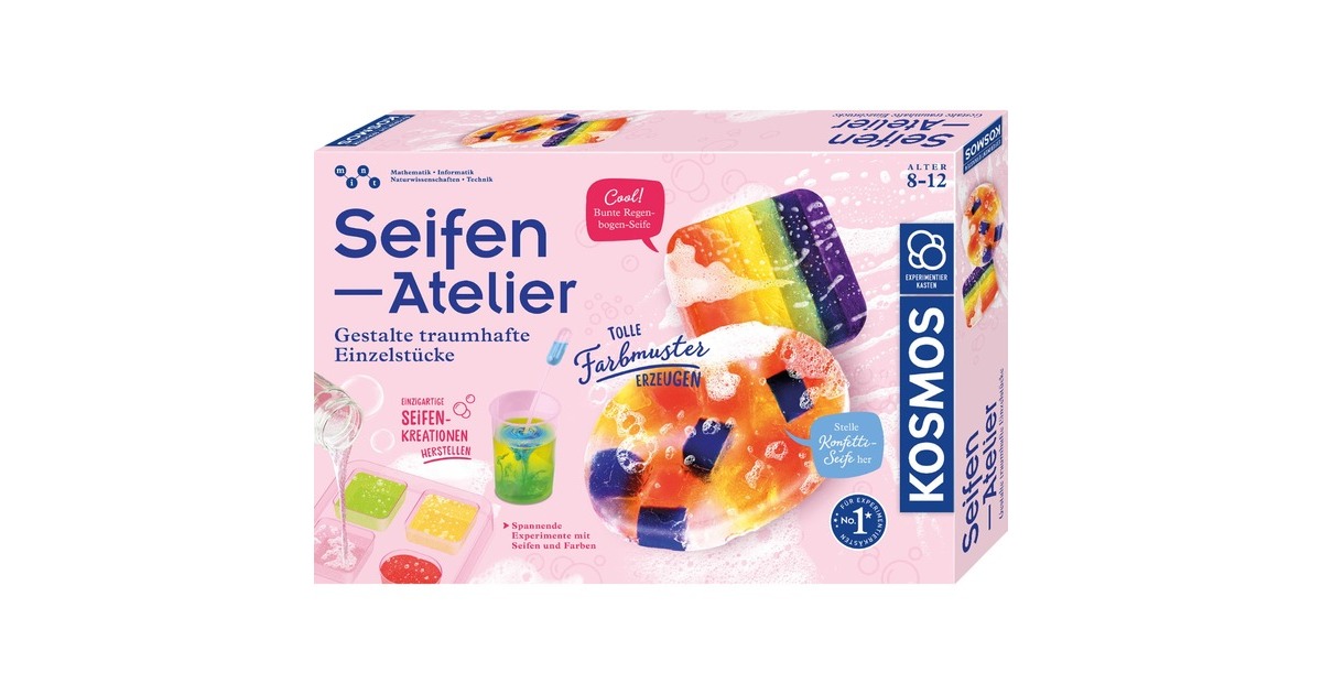 KOSMOS Seifen-Atelier, Experimentierkasten