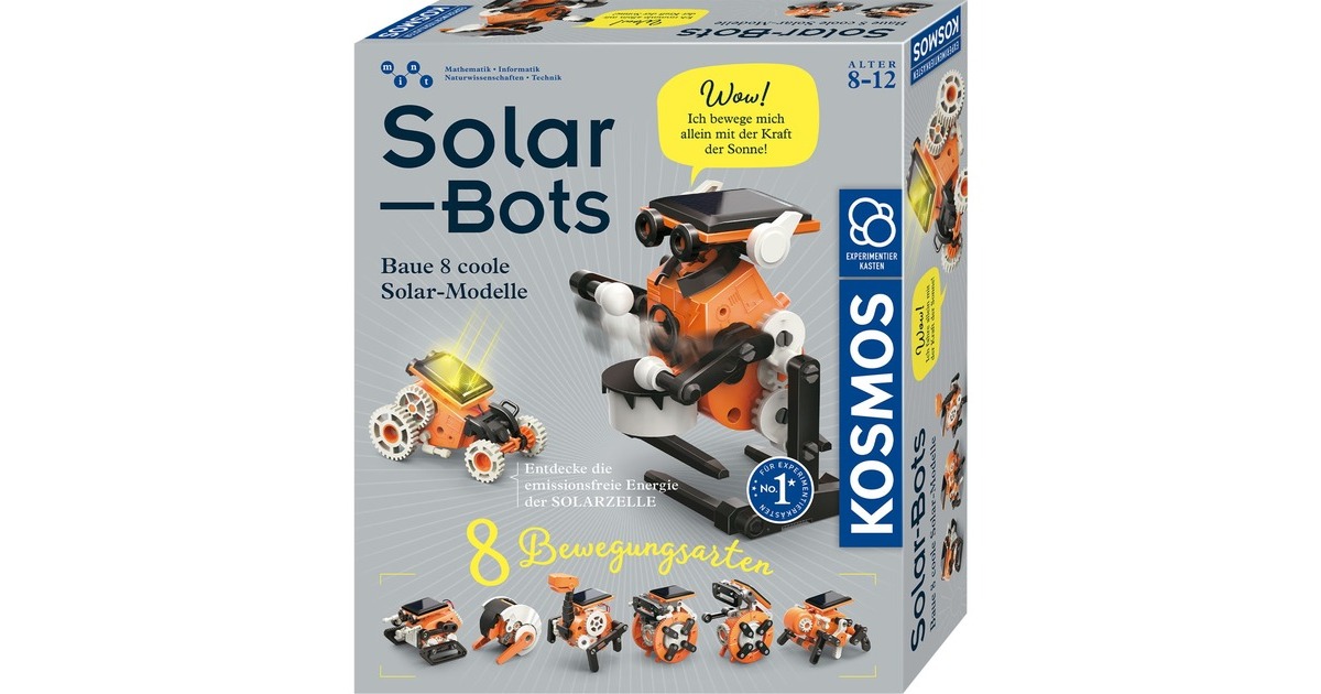 KOSMOS Solar Bots, Experimentierkasten
