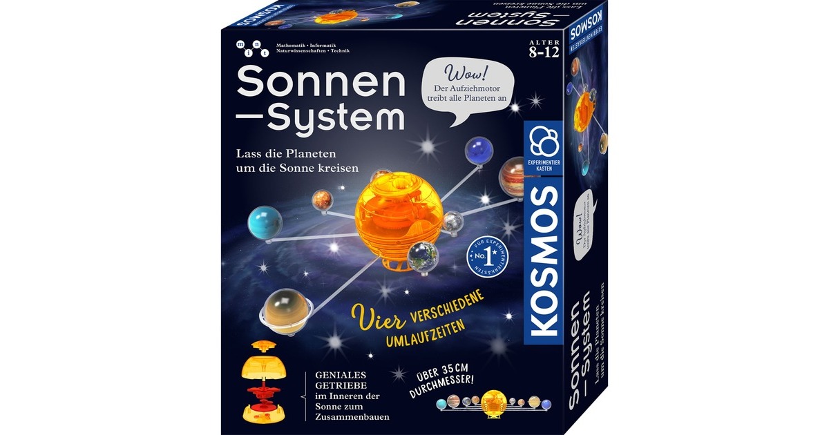 KOSMOS Sonnensystem, Experimentierkasten
