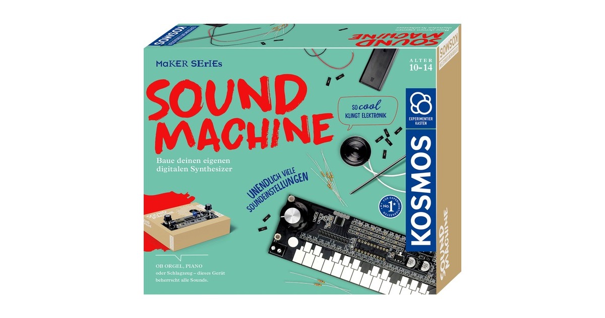 KOSMOS Sound Machine, Experimentierkasten