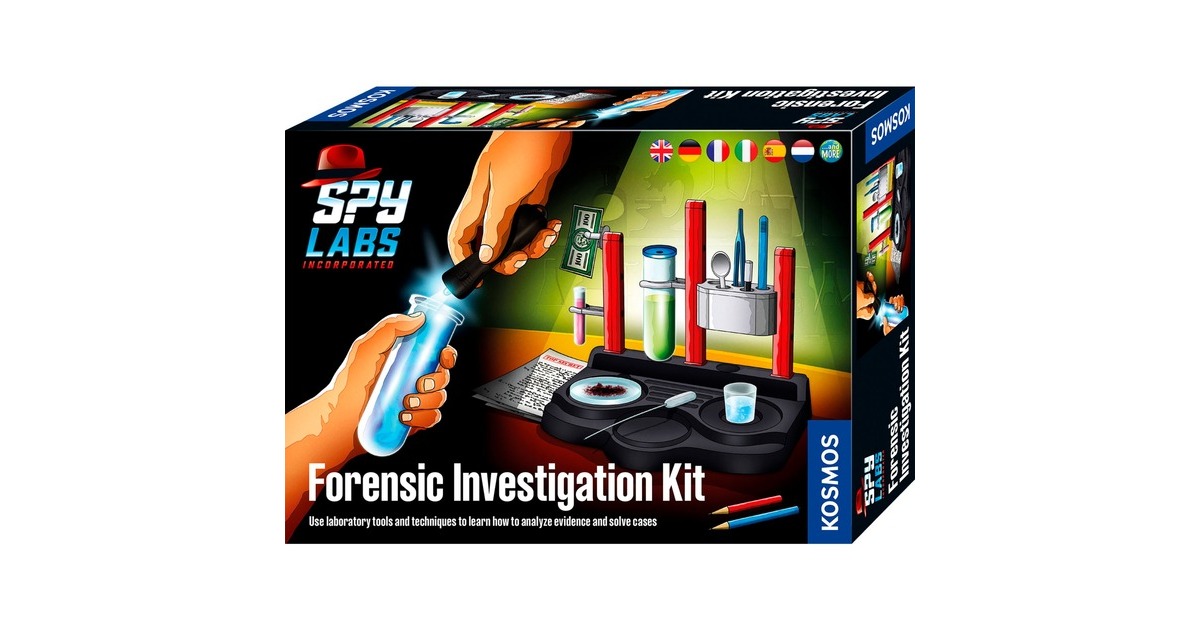 KOSMOS Spy Labs Incorporated Forensic Investigation Kit, Detektiv-Sets(internationale Version)