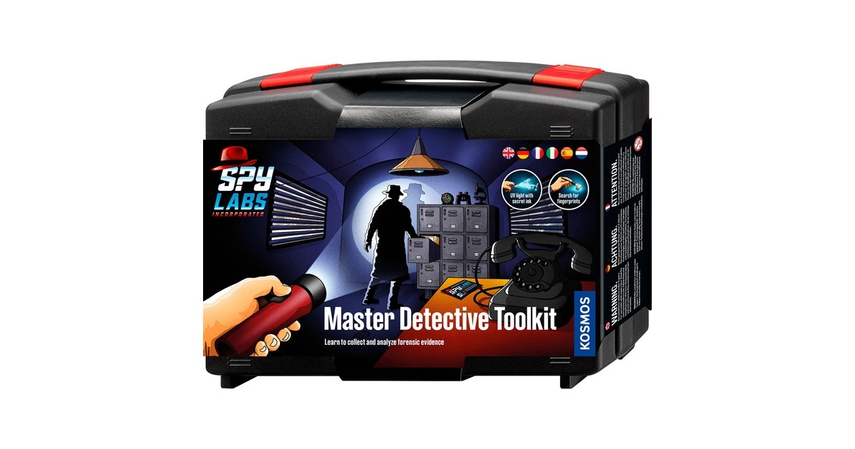 KOSMOS Spy Labs Incorporated Master Detective Toolkit V1, Detektiv-Sets(internationale Version)