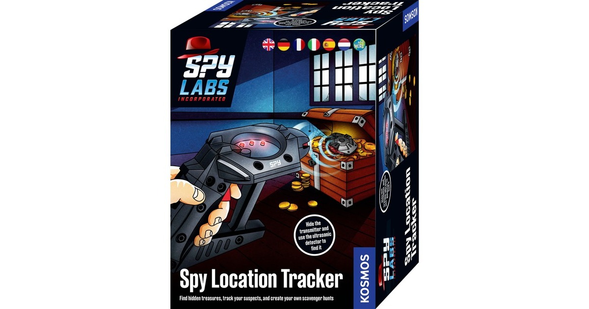 KOSMOS Spy Labs Incorporated Spy Location Tracker, Detektiv-Sets(internationale Version)