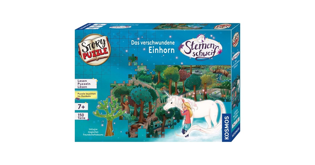 KOSMOS Sternenschweif - Das verschwundene Einhorn, Puzzle(Story-Puzzle)