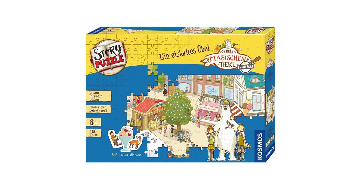 KOSMOS Storypuzzle - Die Schule der magischen Tiere ermittelt - Ein eiskaltes Übel