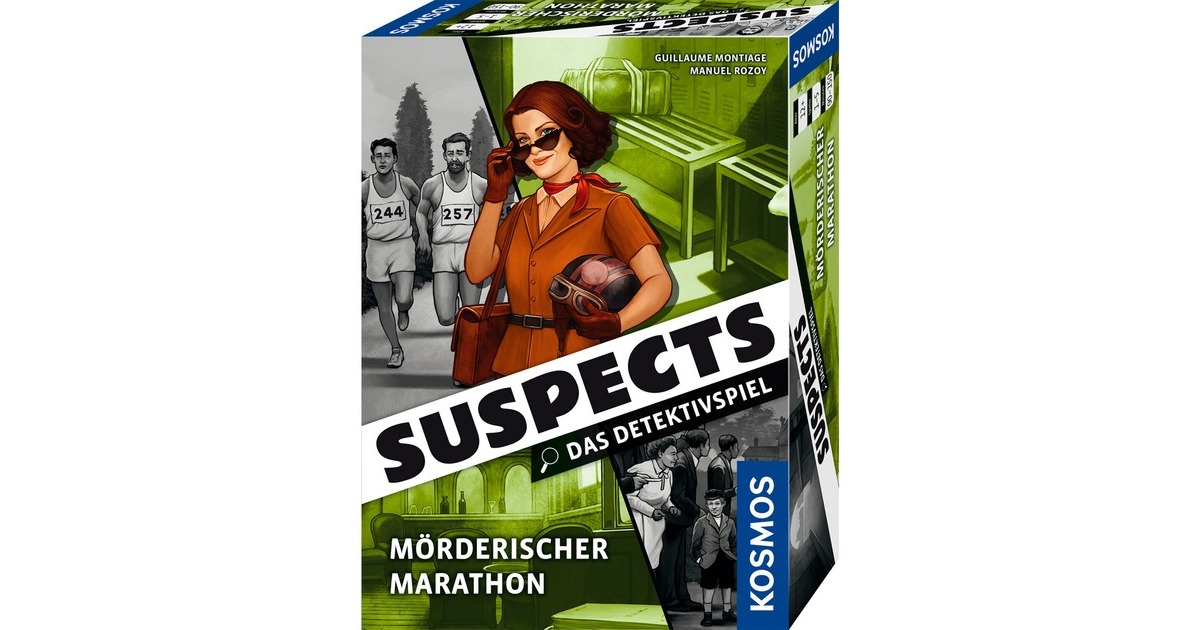 KOSMOS Suspects: Mörderischer Marathon, Kartenspiel