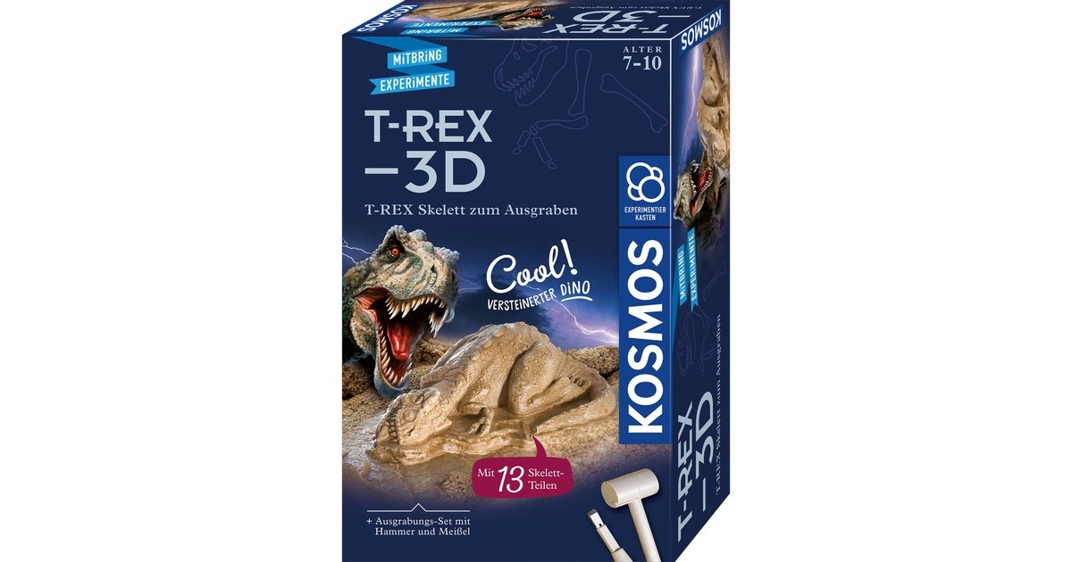 KOSMOS T-Rex 3D, Experimentierkasten