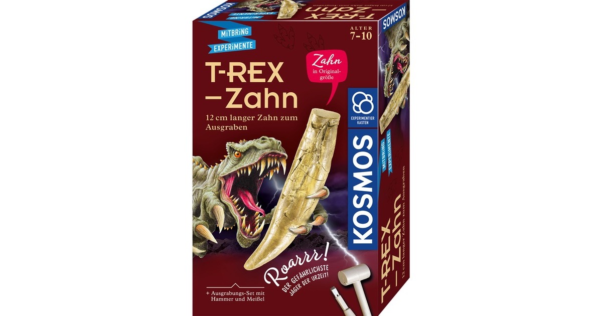 KOSMOS T-Rex Zahn, Experimentierkasten