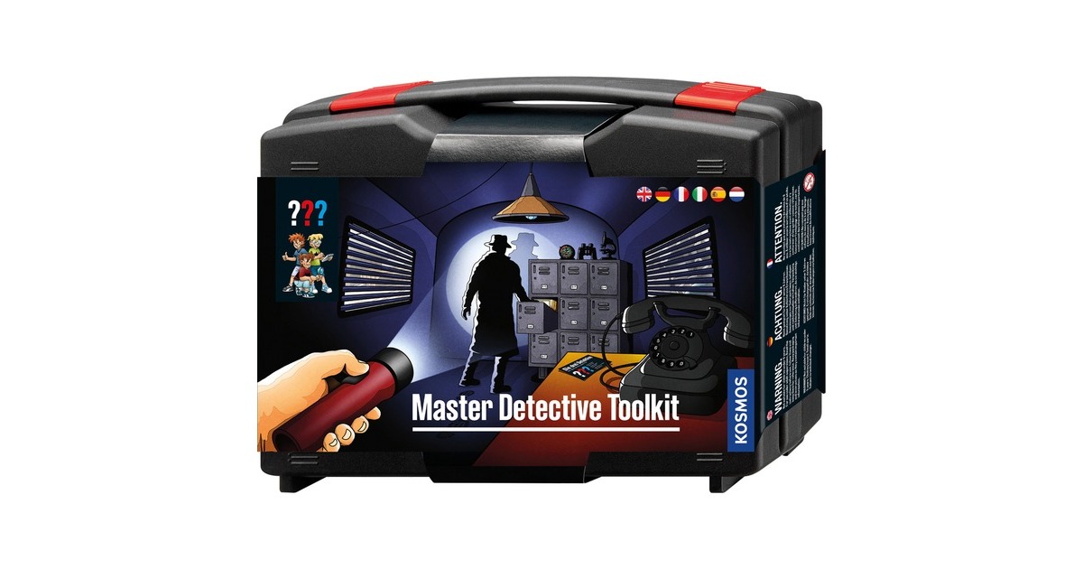 KOSMOS The Three ??? Master Detective Toolkit, Detektiv-Sets(mehrsprachige Version)