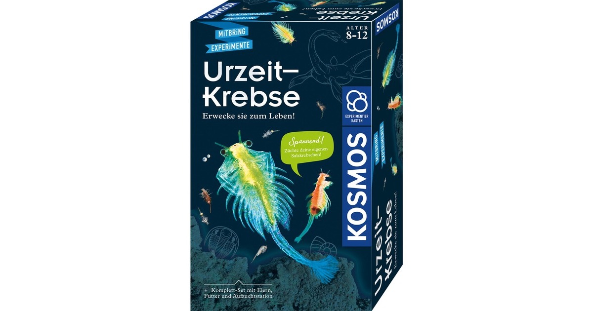KOSMOS Urzeit-Krebse, Experimentierkasten