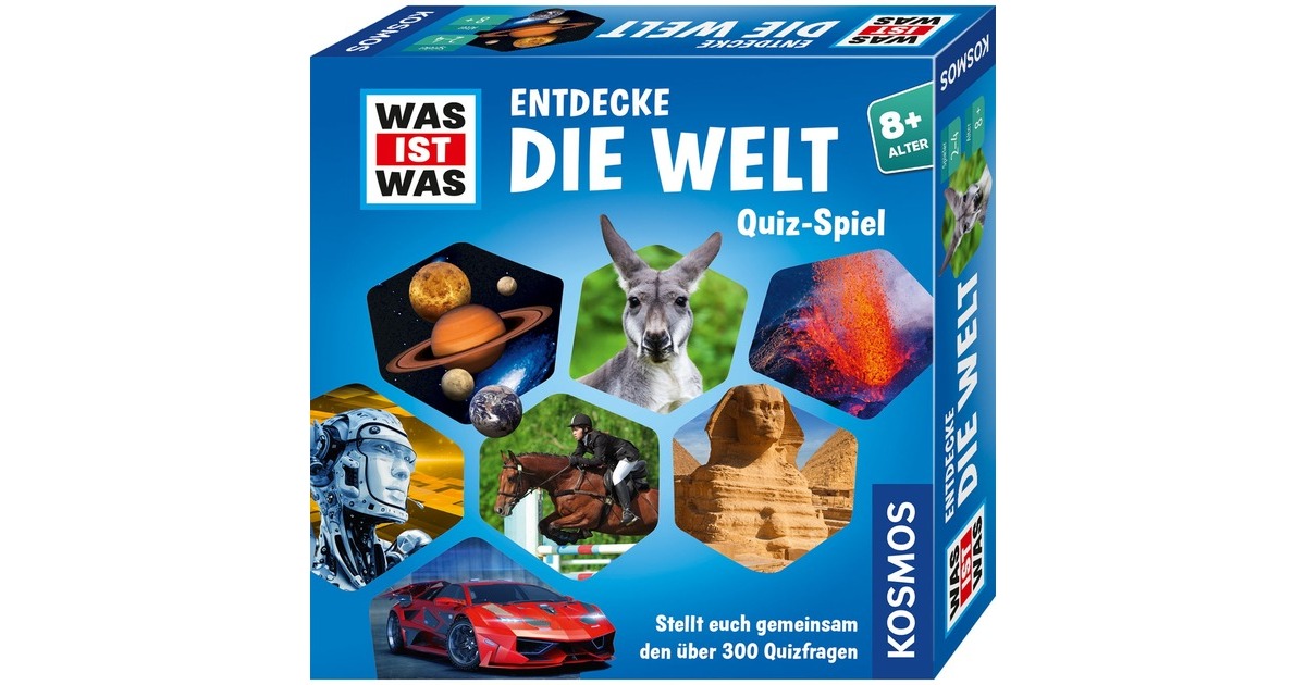 KOSMOS WAS IST WAS - Entdecke die Welt, Quizspiel