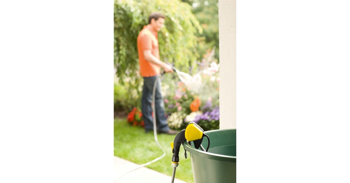 Kärcher Bewässerungspumpe BP 1 Barrel(gelb/schwarz, 400 Watt)