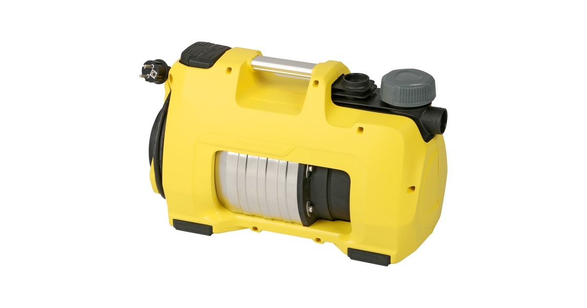 Kärcher Bewässerungspumpe BP 5 Home & Garden(gelb/schwarz, 1.000 Watt)
