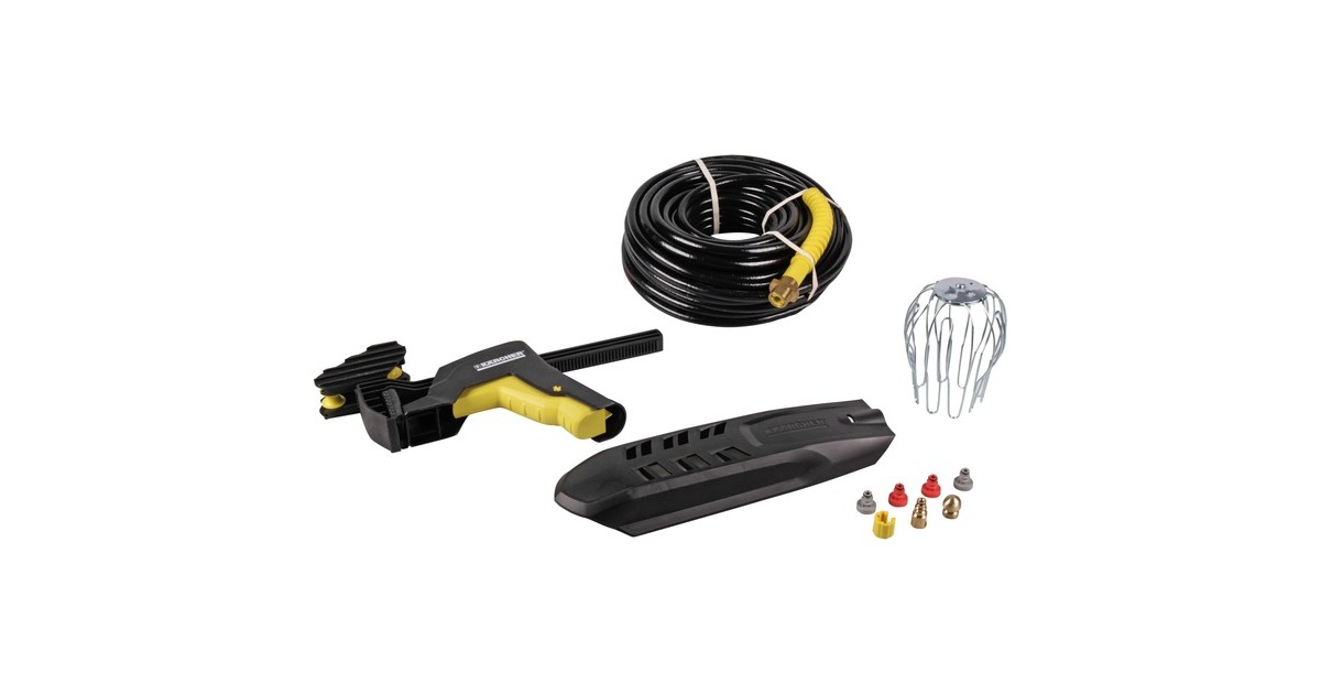 Kärcher Dachrinnen- / Rohrreinigungsset