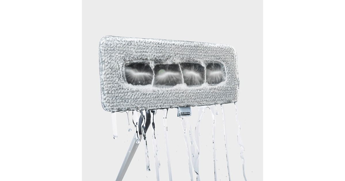 Kärcher Fassaden- und Glas-Reinigungsaufsatz, Waschbürste(schwarz, für Teleskop-Sprühlanze TLA 4)