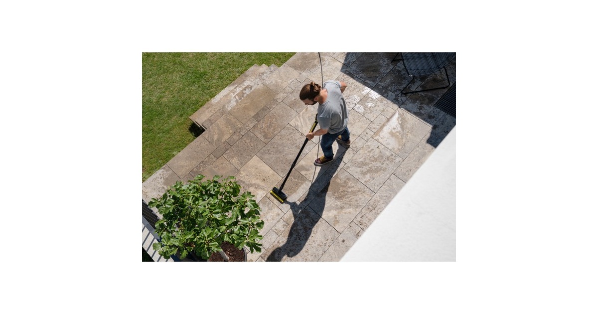 Kärcher Flächenreiniger Powerschrubber PS 30 Plus, Waschbürste(schwarz/gelb)