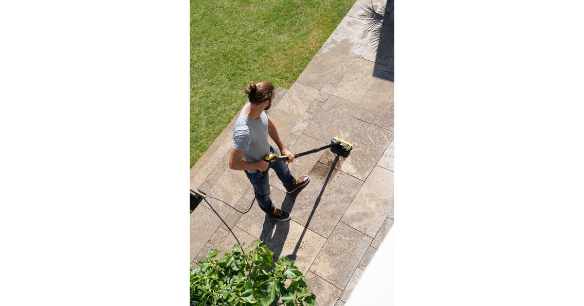 Kärcher Flächenreiniger Powerschrubber PS 30 Plus, Waschbürste(schwarz/gelb)