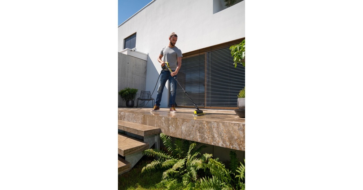 Kärcher Flächenreiniger Powerschrubber PS 30 Plus, Waschbürste(schwarz/gelb)