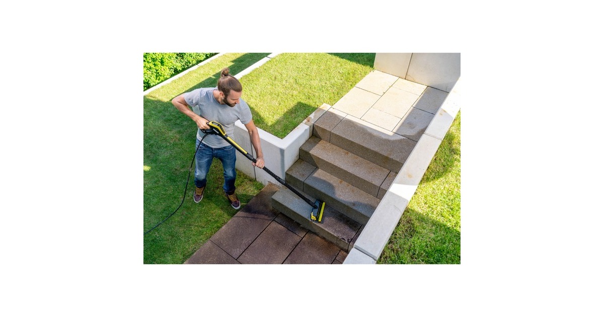 Kärcher Flächenreiniger Powerschrubber PS 30 Plus, Waschbürste(schwarz/gelb)