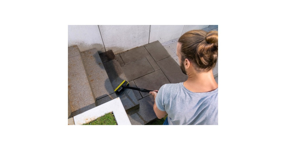 Kärcher Flächenreiniger Powerschrubber PS 30 Plus, Waschbürste(schwarz/gelb)