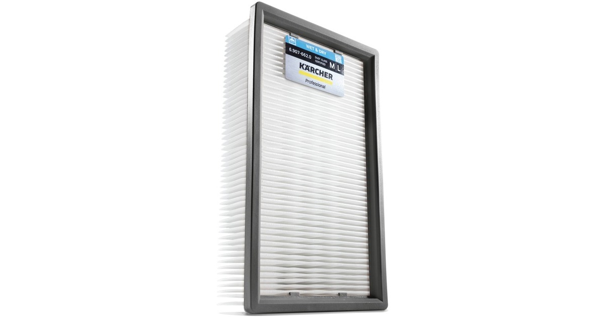 Kärcher Flachfaltenfilter Wet & Dry, für NT Modelle