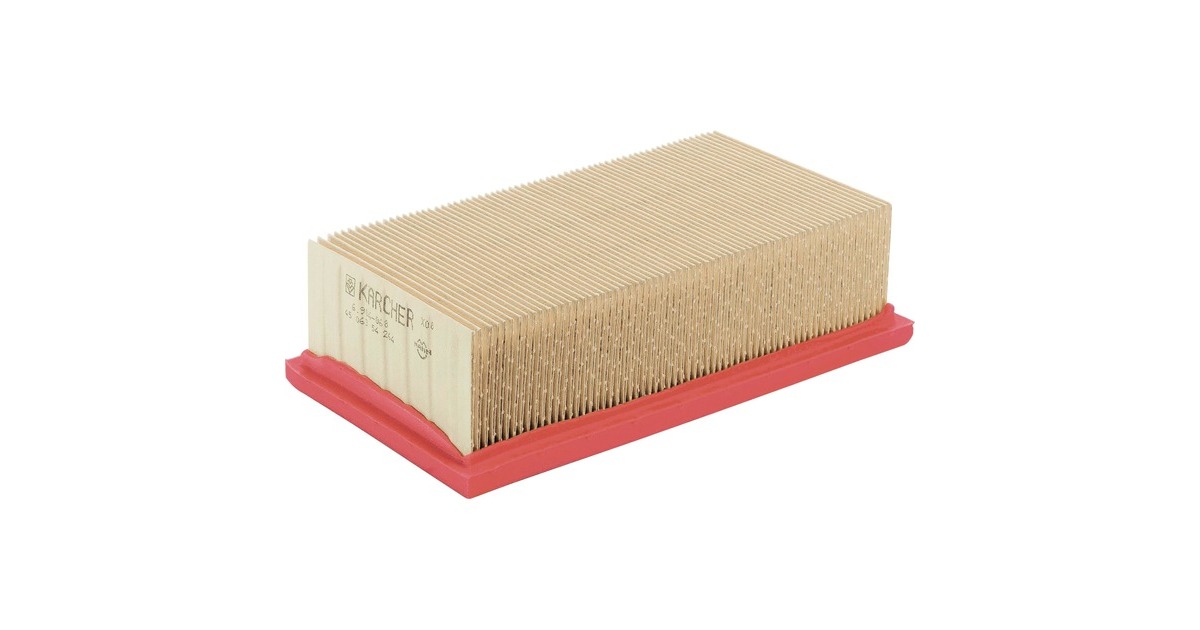 Kärcher Flachfaltenfilter für Nass-/Trockensauger