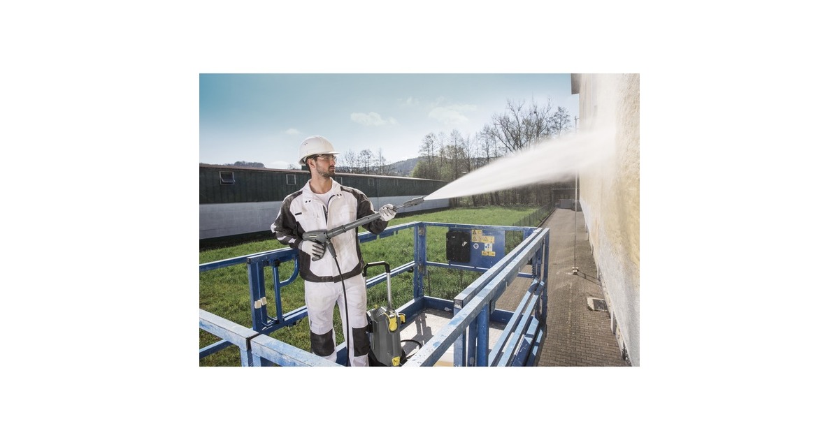 Kärcher Hochdruckreiniger HD 5/15 C Plus(grau/schwarz, mit Dreckfräser)