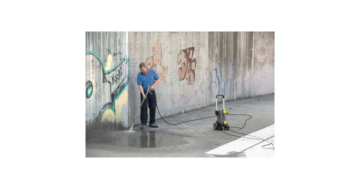 Kärcher Hochdruckreiniger HD 5/15 C Plus(grau/schwarz, mit Dreckfräser)